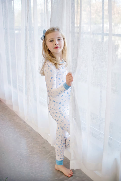 ditsy-blue-floral-two-piece-pajama-set Boosh Baby - Sophia's Style-4